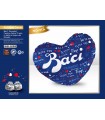 BACI PERUGINA CUSCINO CUORE "TI AMO IN TUTTE LE LINGUE DEL MONDO" da 75GR