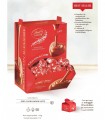 CUORI LINDOR LINDT AL LATTE13.8g. EXPO BOCCA DI LUPO DA 1.6 KG (116pz.)