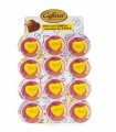 CUORE CAVO DI CIOCCOLATO AL LATTE CAFFAREL 15G. EXPO DA 36 PZ.