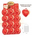 CUORE CAVO DI CIOCCOLATO AL LATTE LINDT 15G. EXPO DA 36 PZ.