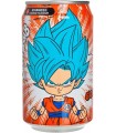 OCEAN BOMB DRAGON BALL GOKU Saiyan Blu BEVANDA FRIZZANTE AL GUSTO ARANCIA LATTINA DA 330ML