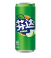 FANTA CHINA AL GUSTO MELA VERDE LATTINA edizione CINESE DA 330ml CARTONE DA 12 PZ.