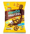 CHOCO PRETZEL CON CIOCCOLATO AL LATTE APERISNACK BUSTINA 35g CONF. 25 PZ.