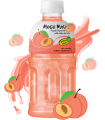 BEVANDA MOGU MOGU AL GUSTO PESCA E NATA DE COCCO CON PEZZI DI FRUTTA  BOTTIGLIA DA 320ML CONF. 6 PZ.