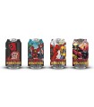 HIGH UP DEADPOOL WOLVERINE  BEVANDA FRIZZANTE AL Gusto FRAGOLA LATTINA DA 330ML