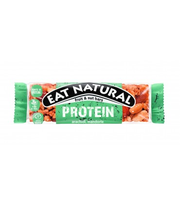 BARRETTA EAT NATURAL PROTEIN ARACHIDI MANDORLE E CARAMELLO SALATO CONF.12 PZ X 40GR