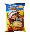 OISHI patatine croccanti e gustose A forma DI HAMBURGER busta da 40gr snack ideale per uno spuntino veloce