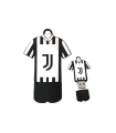 PENDRIVE 32GB UFFICIALE F.C. JUVENTUS DIMENSIONE 30.5X10X60MM CONFEZIONATA IN ELEGANTE BLISTER