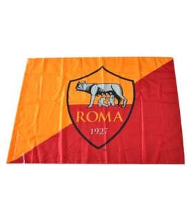 Mini Astuccio Porta Penne in ecopelle con Logo AS Roma colore Nero